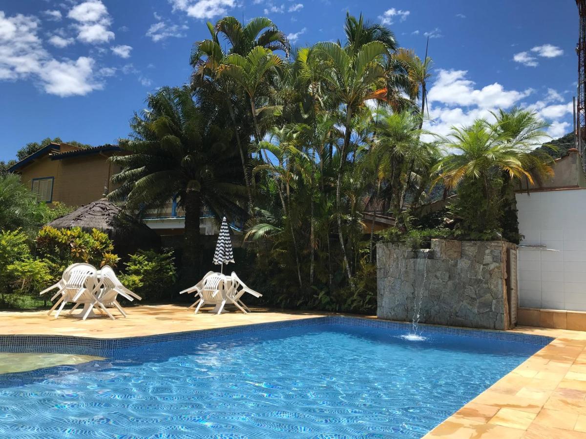 Apartamento estilo Chalé com piscina Ubatuba Exterior foto